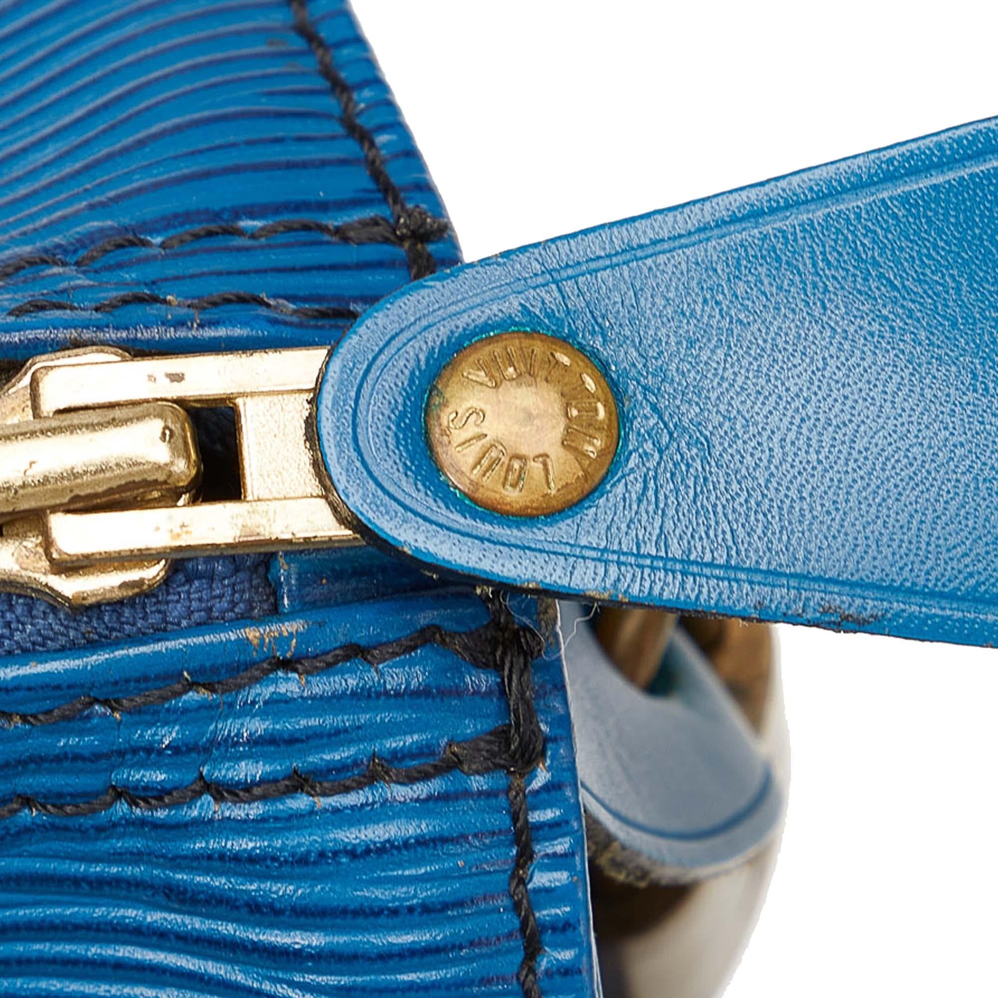 Louis Vuitton Epi Speedy 35 (SHG-21807)