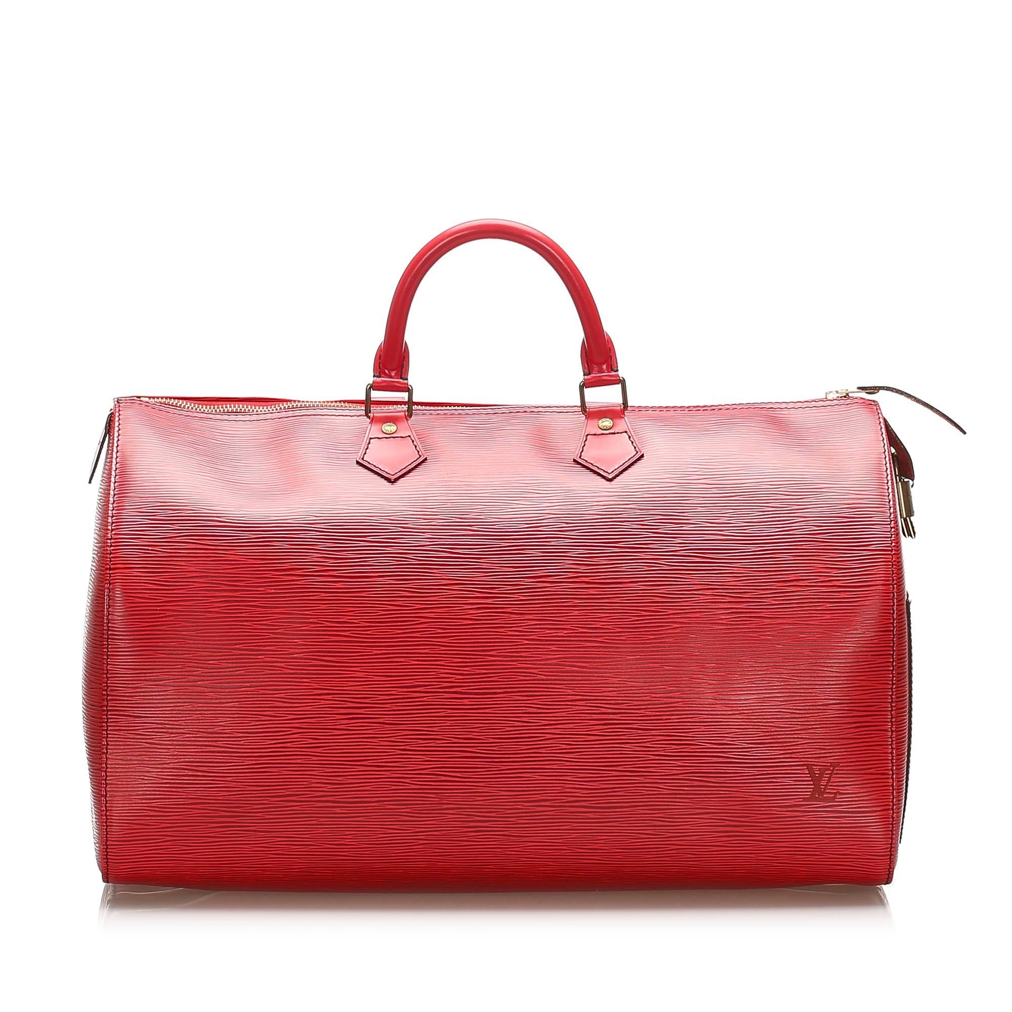 Louis Vuitton Epi Speedy 40 (SHG-22724)