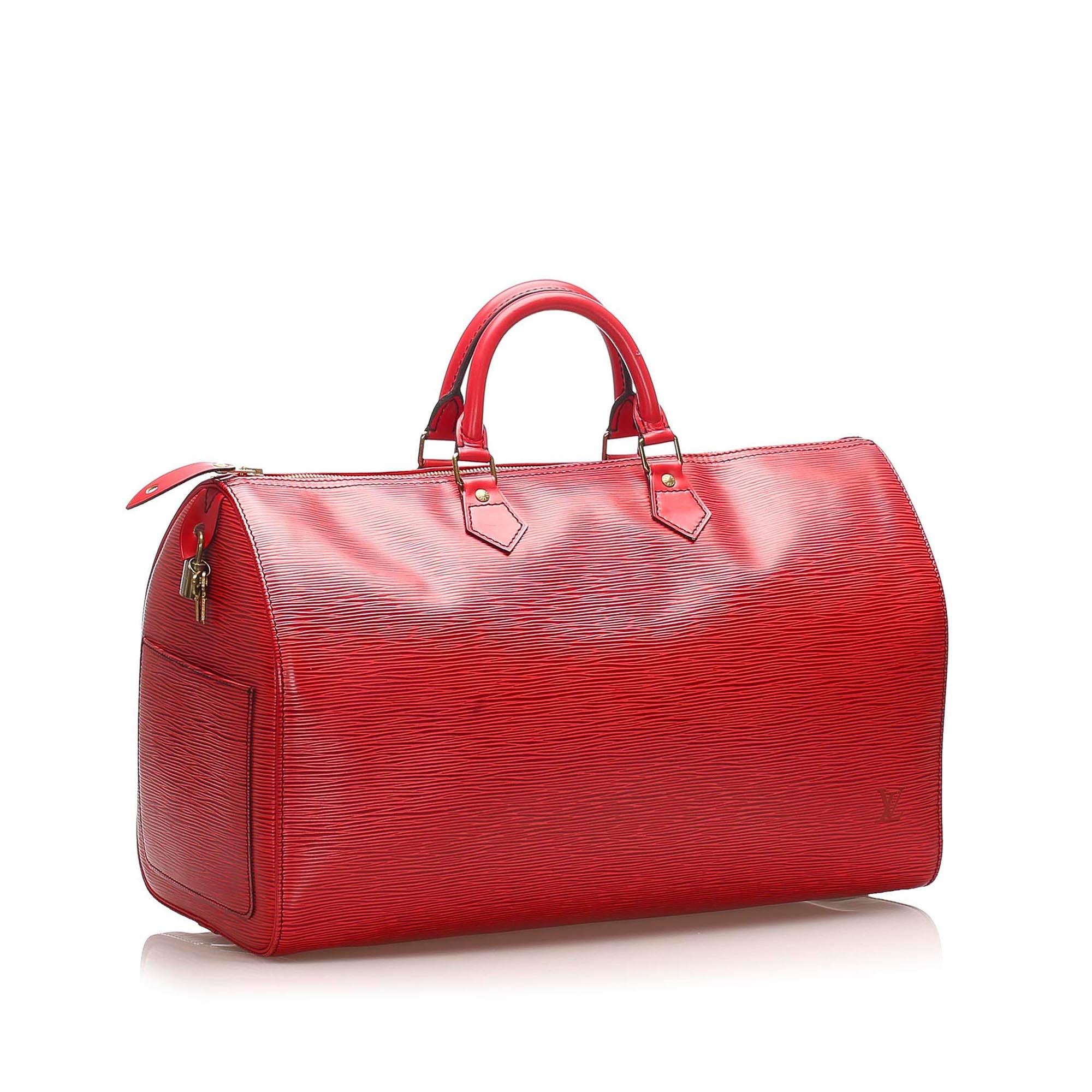 Louis Vuitton Epi Speedy 40 (SHG-22724)