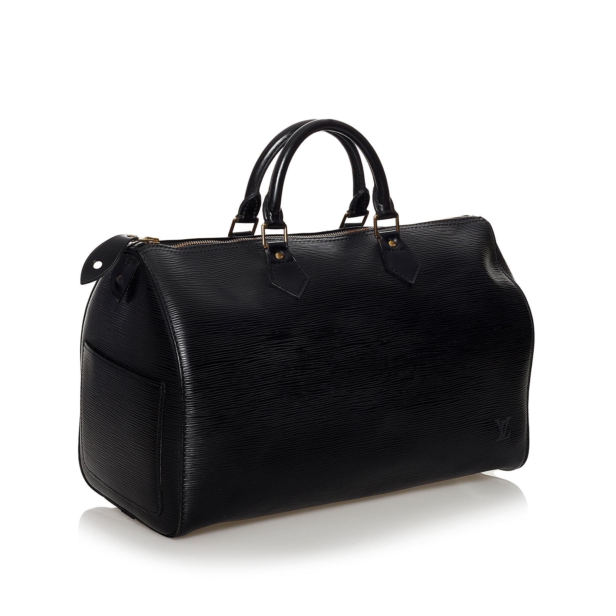 Louis Vuitton Epi Speedy 40 (SHG-31152)