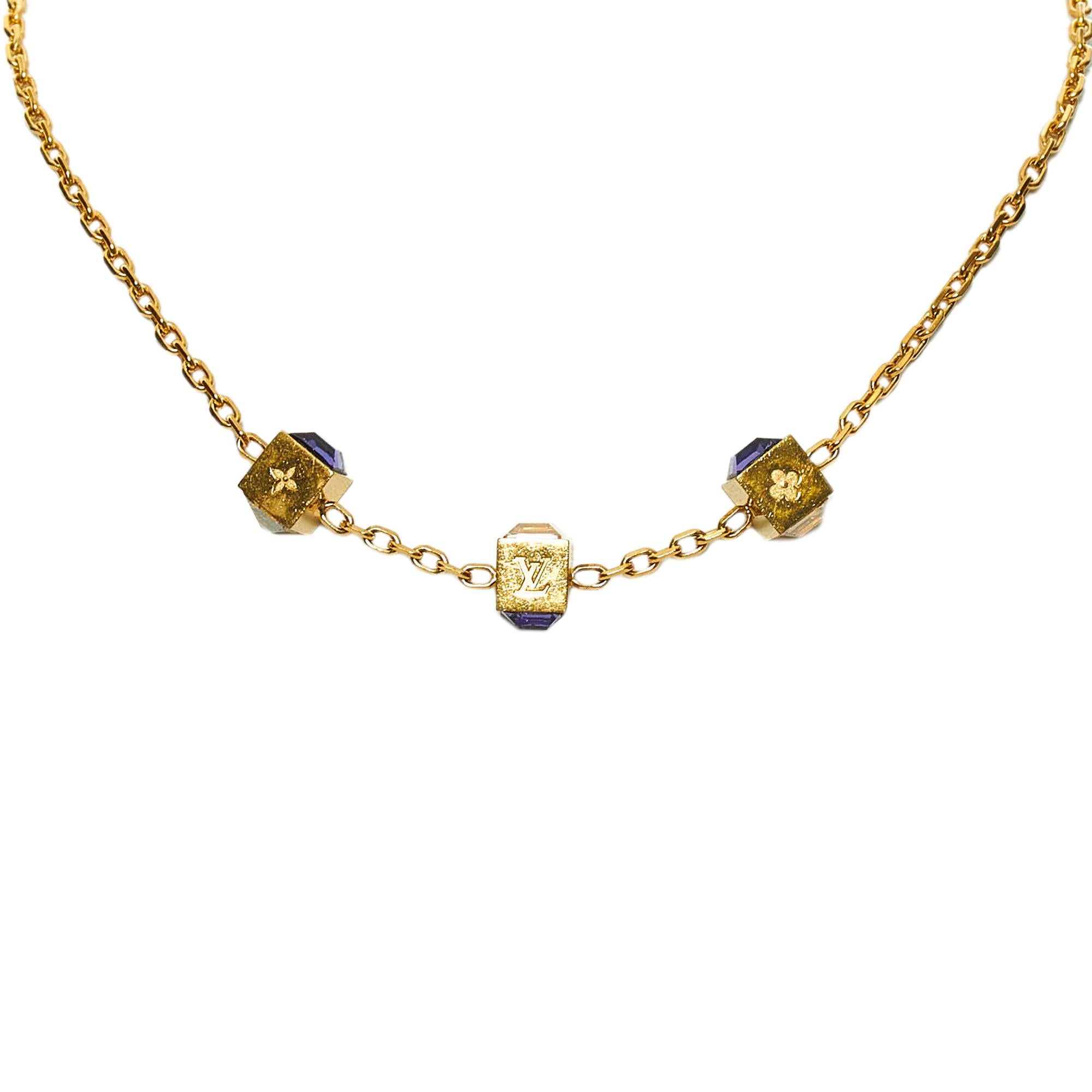Louis Vuitton Gamble Necklace (SHG-29952)