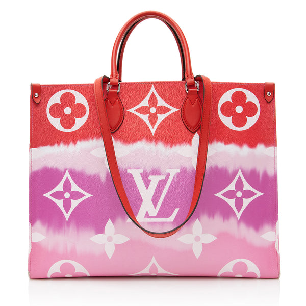 Louis Vuitton OnTheGo Tote Limited Edition Escale Monogram Giant GM Blue  2375391
