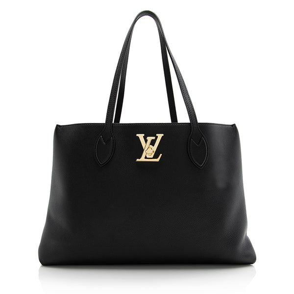 Louis Vuitton Lockme Shopper 2023 Ss, Grey