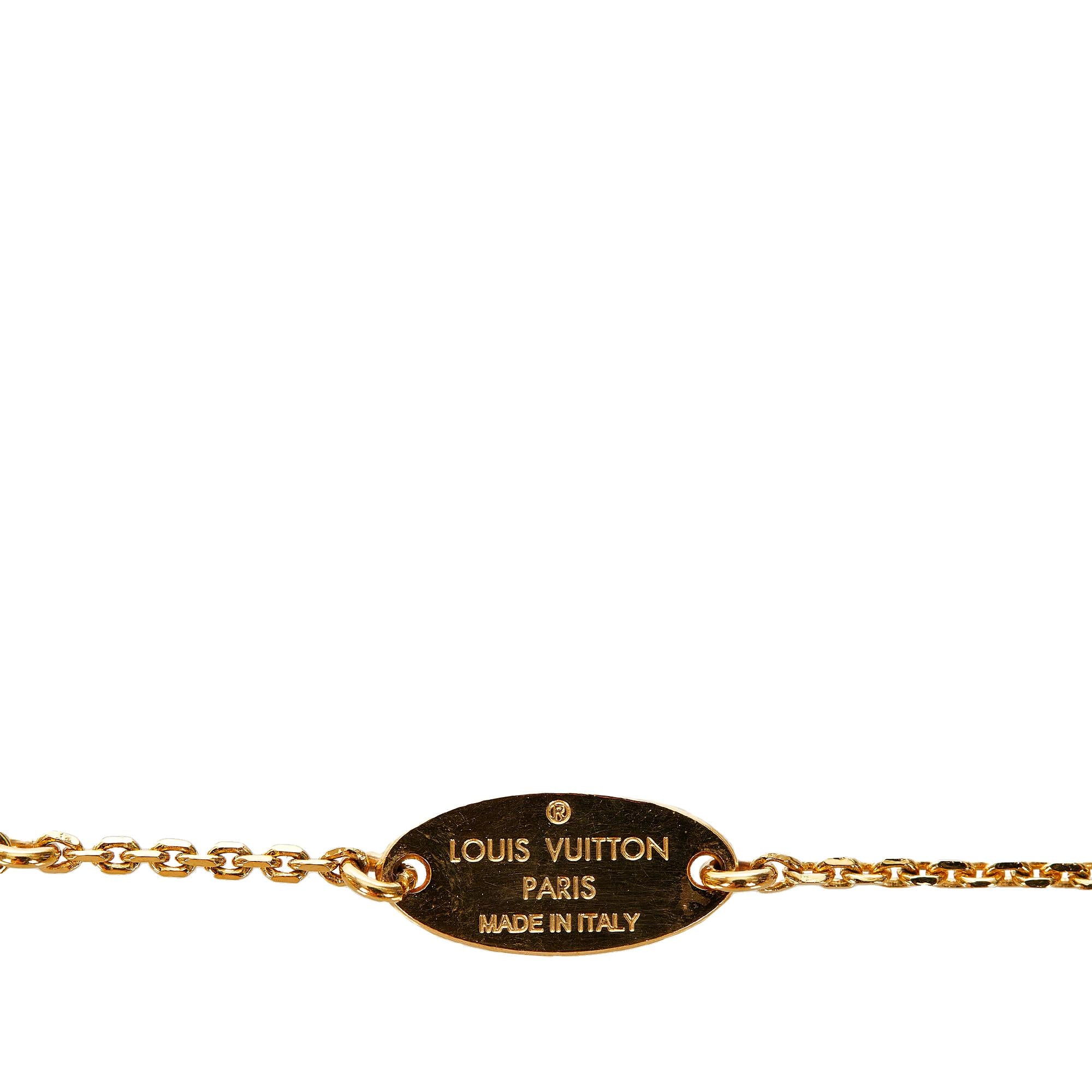Louis Vuitton LV and Me Letter V Necklace (SHG-27038)