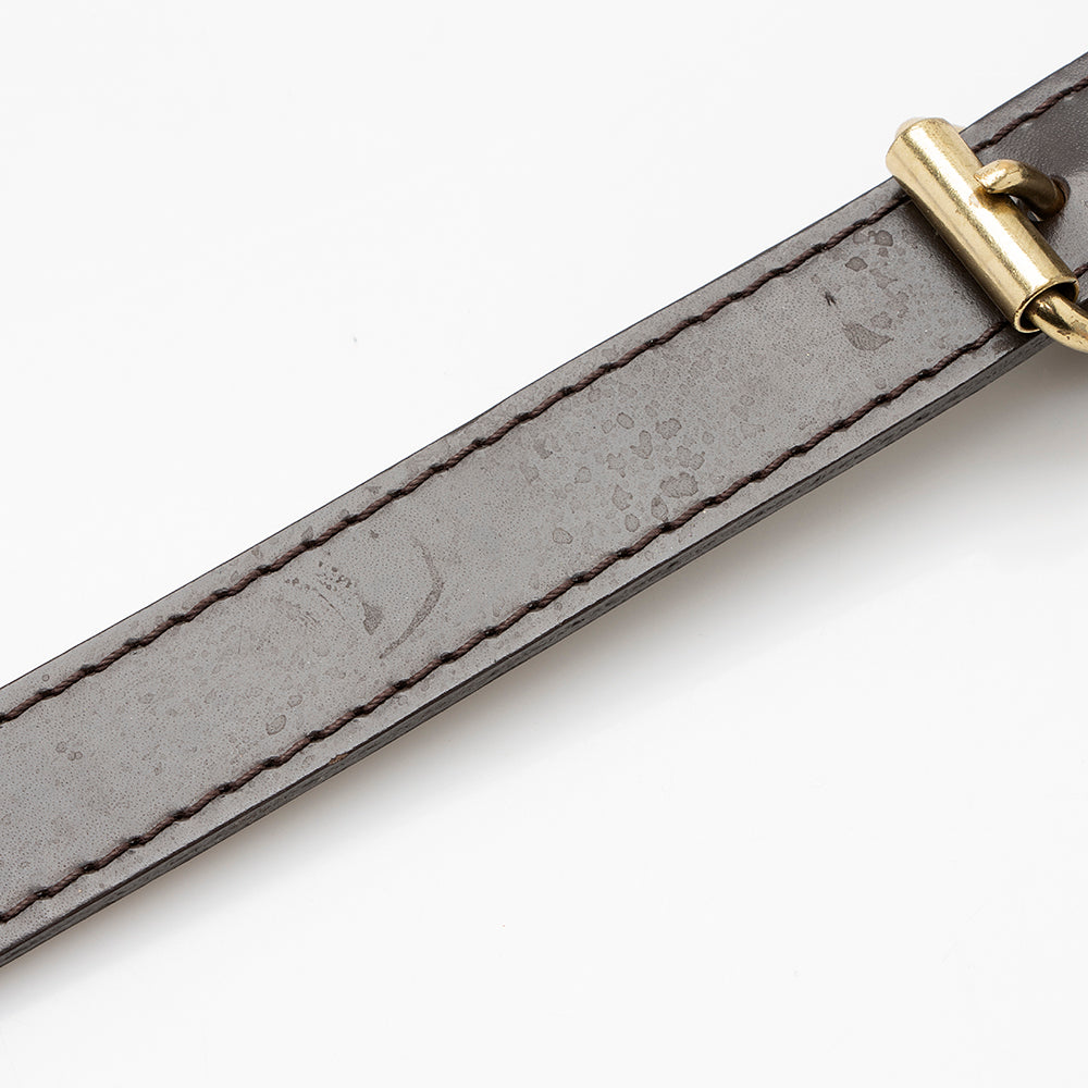 Louis Vuitton Leather Adjustable Shoulder Strap (SHF-19987)