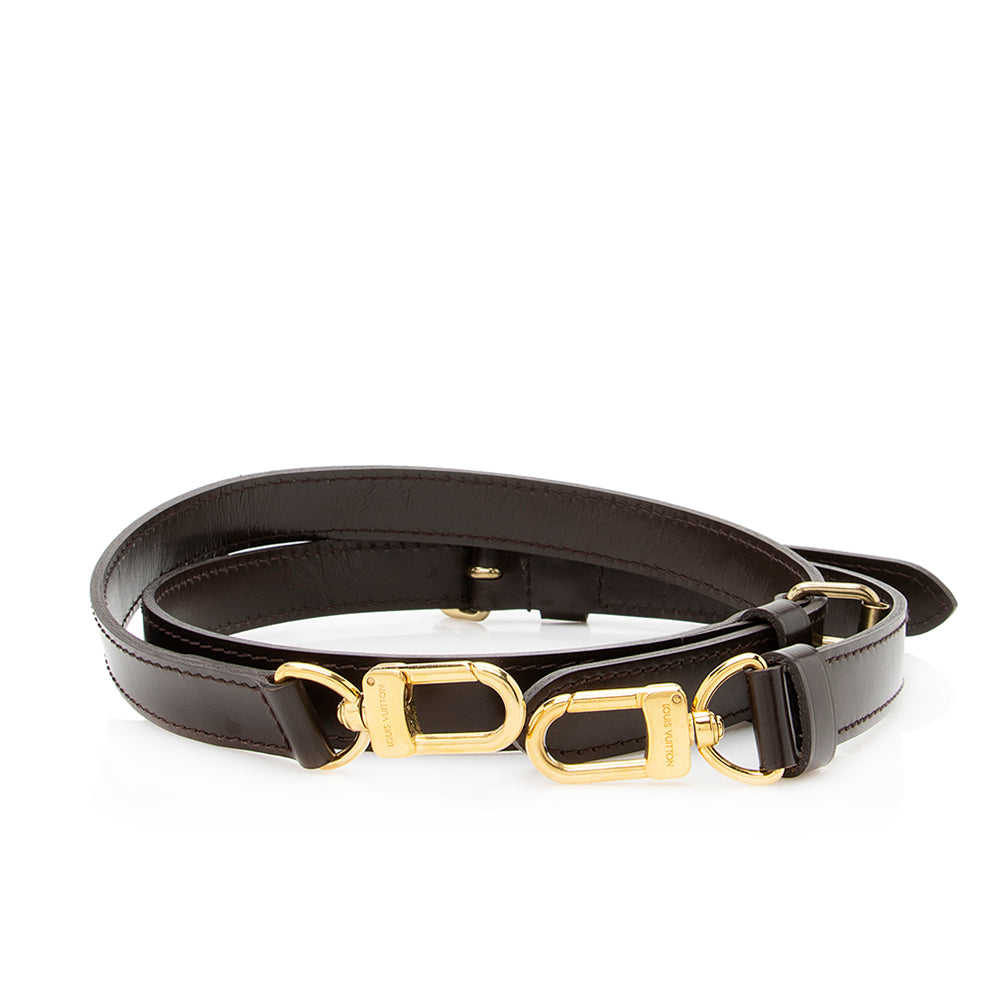 Louis Vuitton Leather Adjustable Shoulder Strap (SHF-19987)