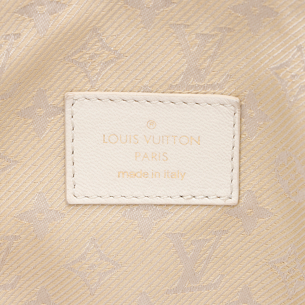 Louis Vuitton Leather Limited Edition Riveting Satchel - FINAL SALE (SHF-15156)