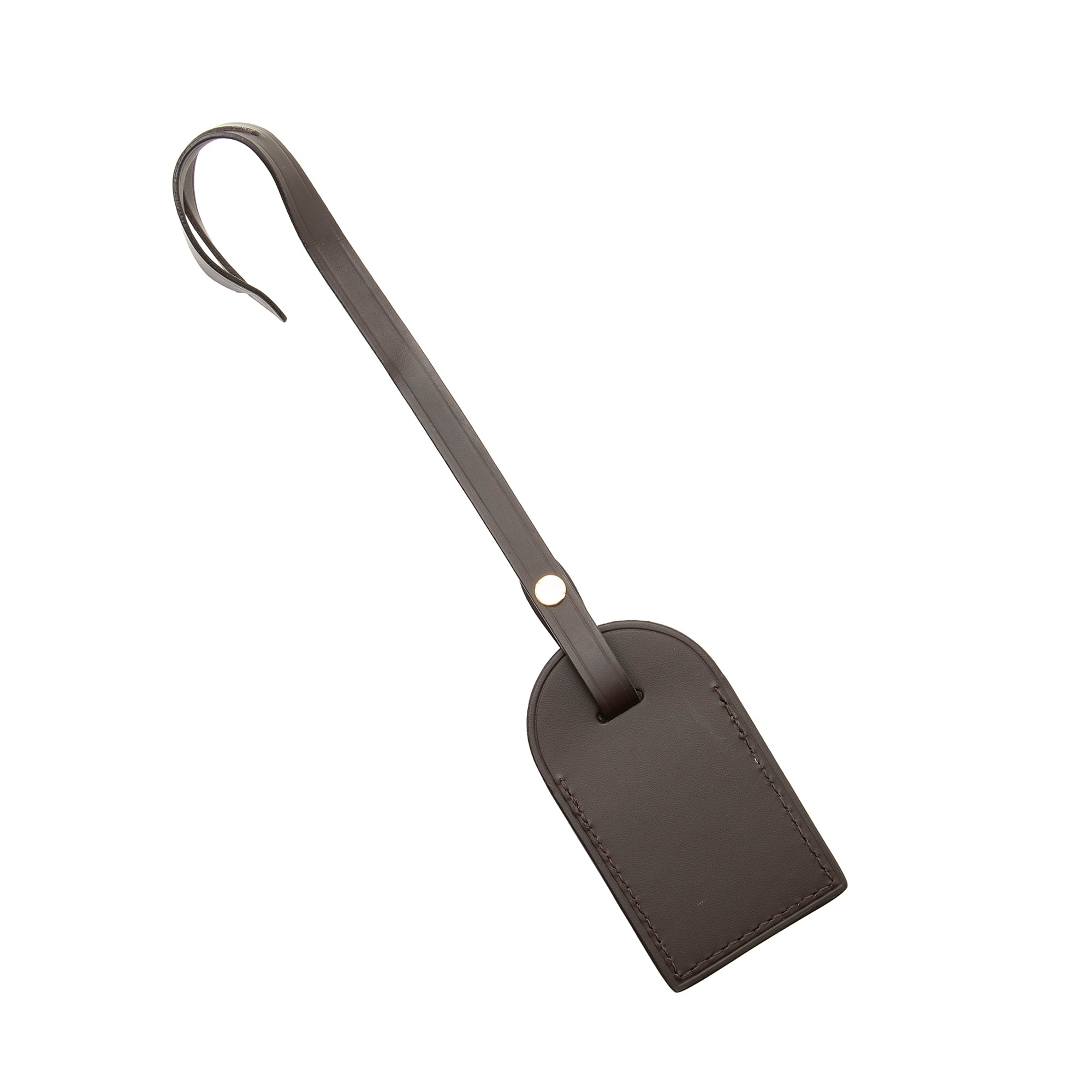 Louis Vuitton Leather Luggage Tag (SHF-22233)
