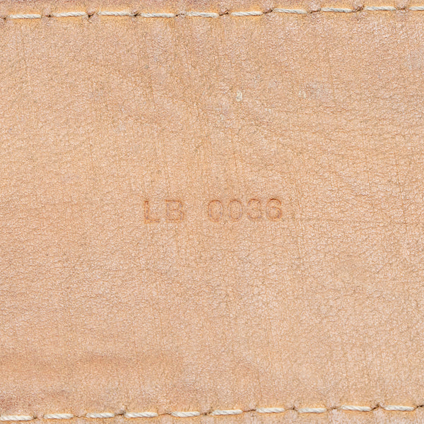 Louis Vuitton Leather Travelling Requisites Belt - Size 34 / 85 (SHF