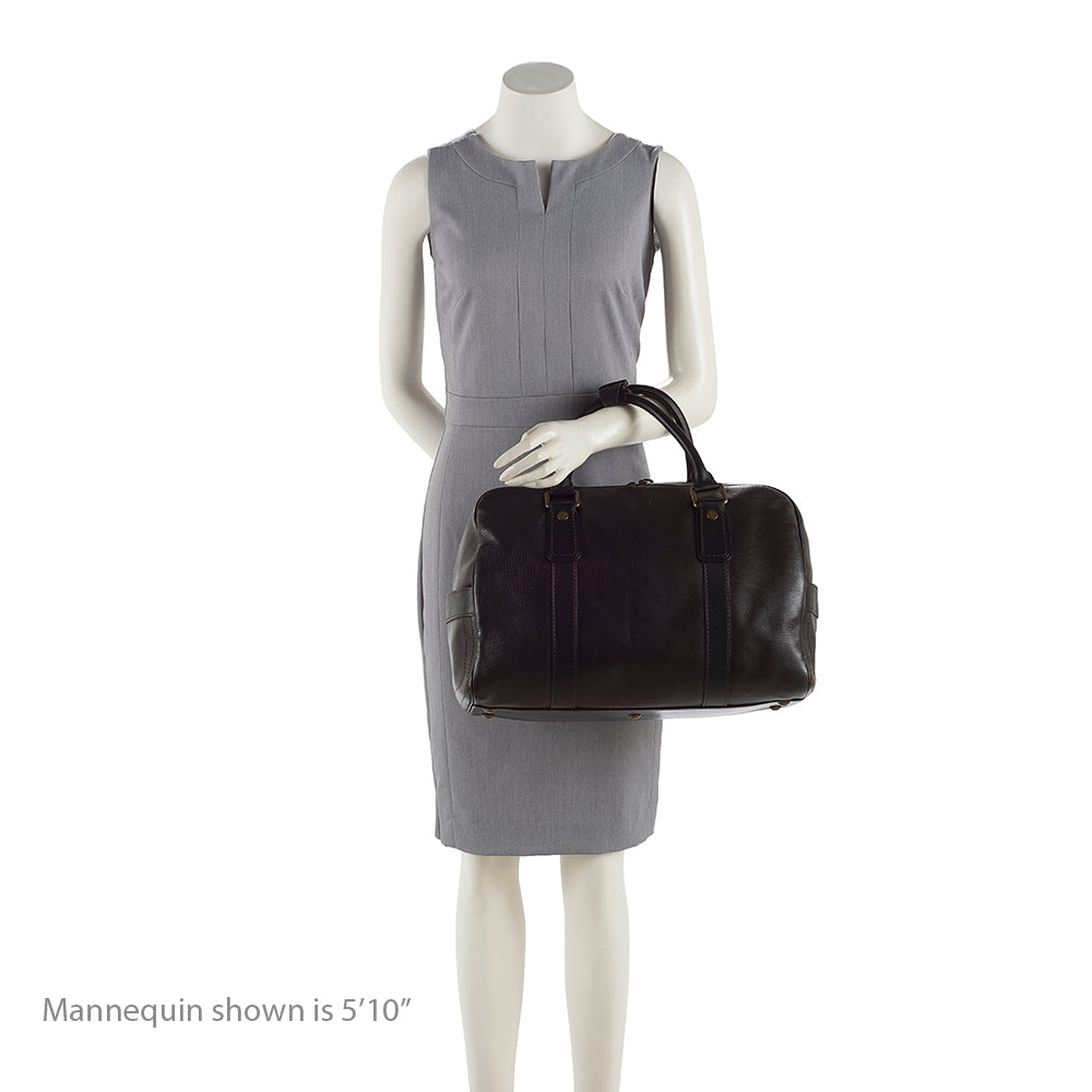 Louis Vuitton Utah Leather Carryall Weekender (SHF-18524)