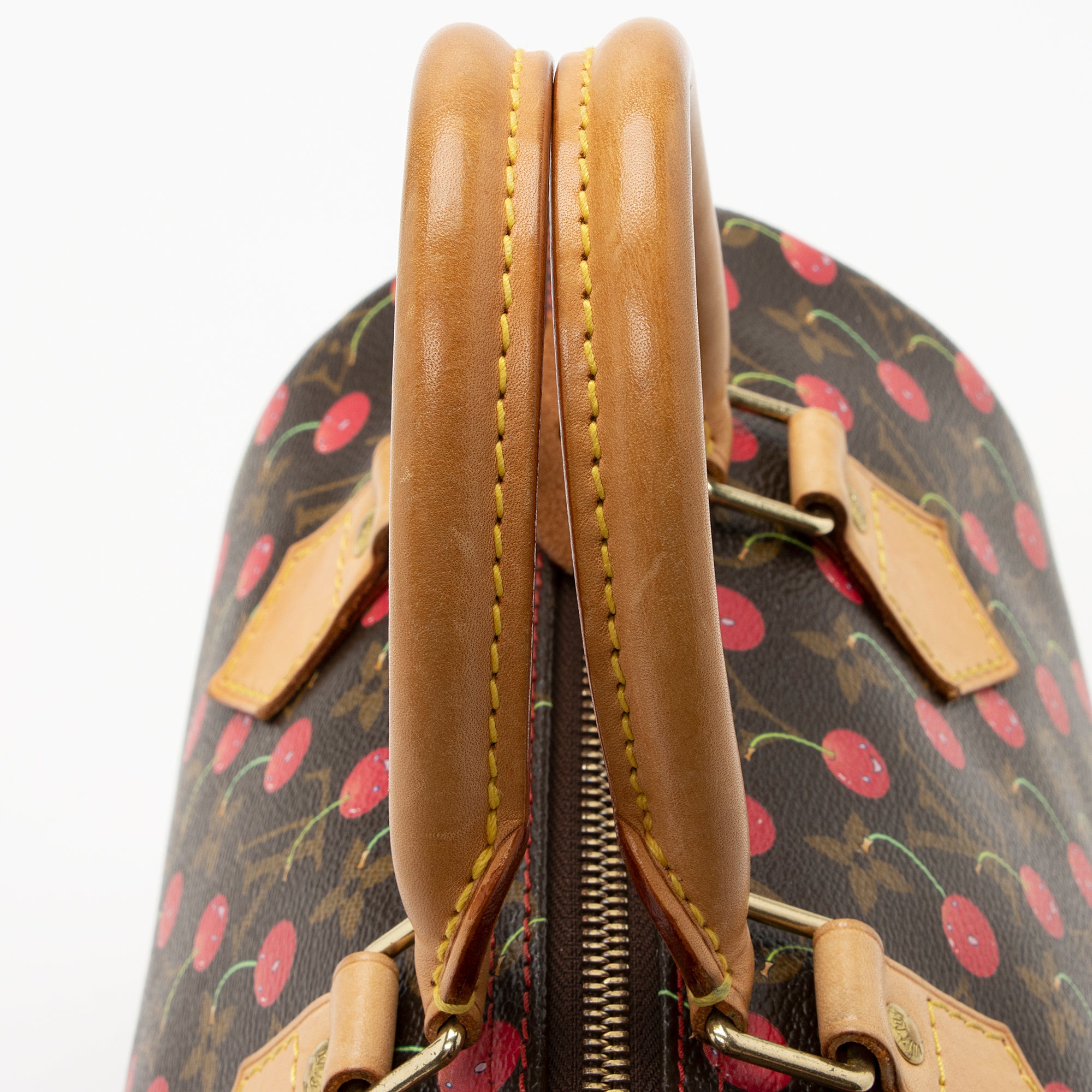 Louis Vuitton Limited Edition Cerises Speedy 25 Satchel (SHF-22166)