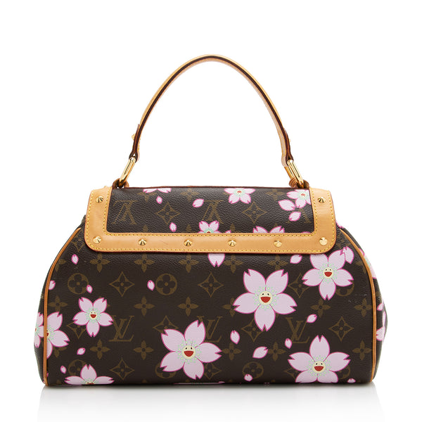 Louis Vuitton Pochette Handbag, Limited Edition in Pink Monogram Cherry  Blossom - Louis Vuitton