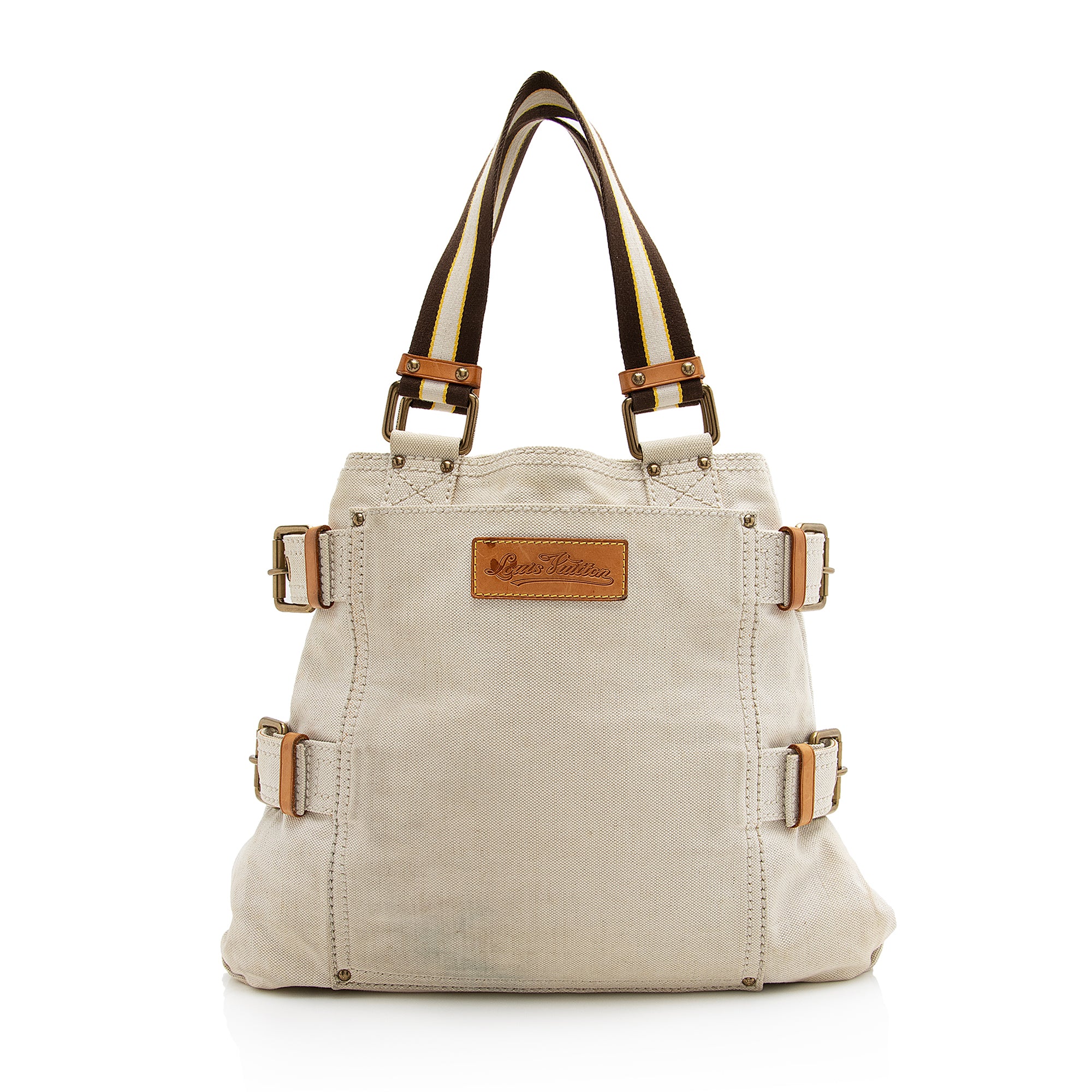 Louis Vuitton Limited Edition Globe Trotter Cabas MM Tote (SHF-22708)