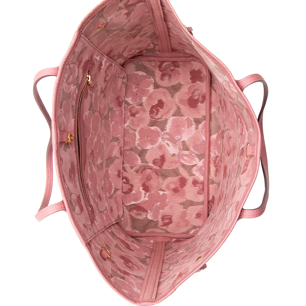 Louis Vuitton Limited Edition Monogram Canvas Ikat Neverfull MM Tote (SHF-18160)