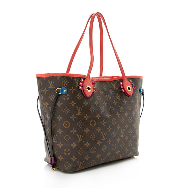 Louis Vuitton - Authenticated Neverfull Handbag - Cloth Pink for Women, Never Worn
