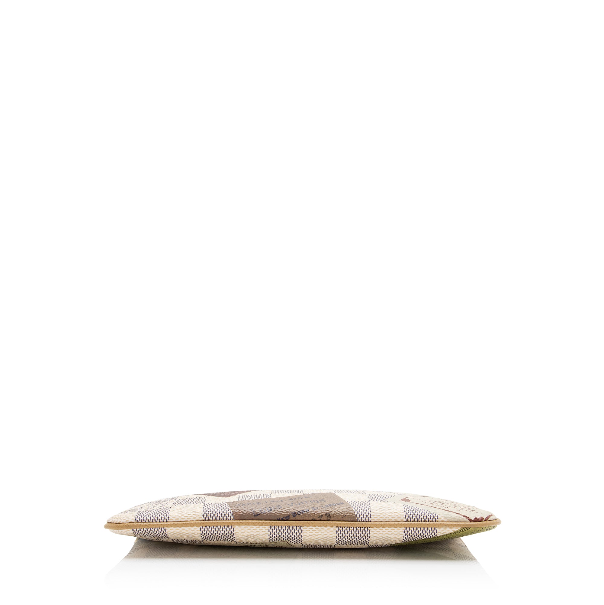 Louis Vuitton Limited Edition Damier Ebene Trunks & Bags Milla MM Pochette Accessoires (SHF-23336)