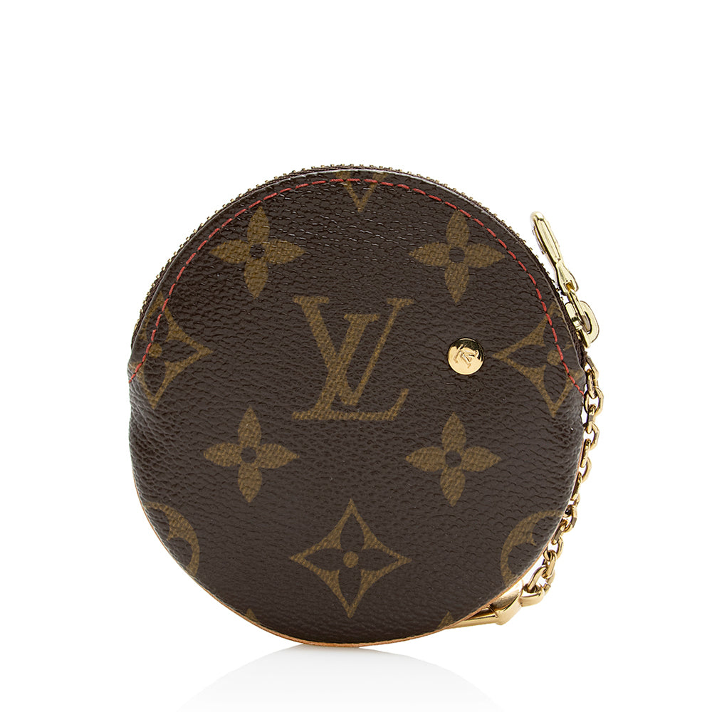 Louis Vuitton Limited Edition Monogram Cerises Round Coin Pouch (SHF-22151)