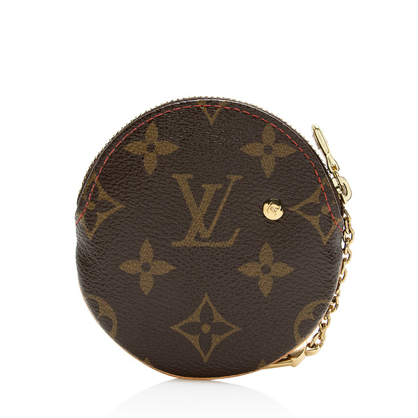 lv round coin purse