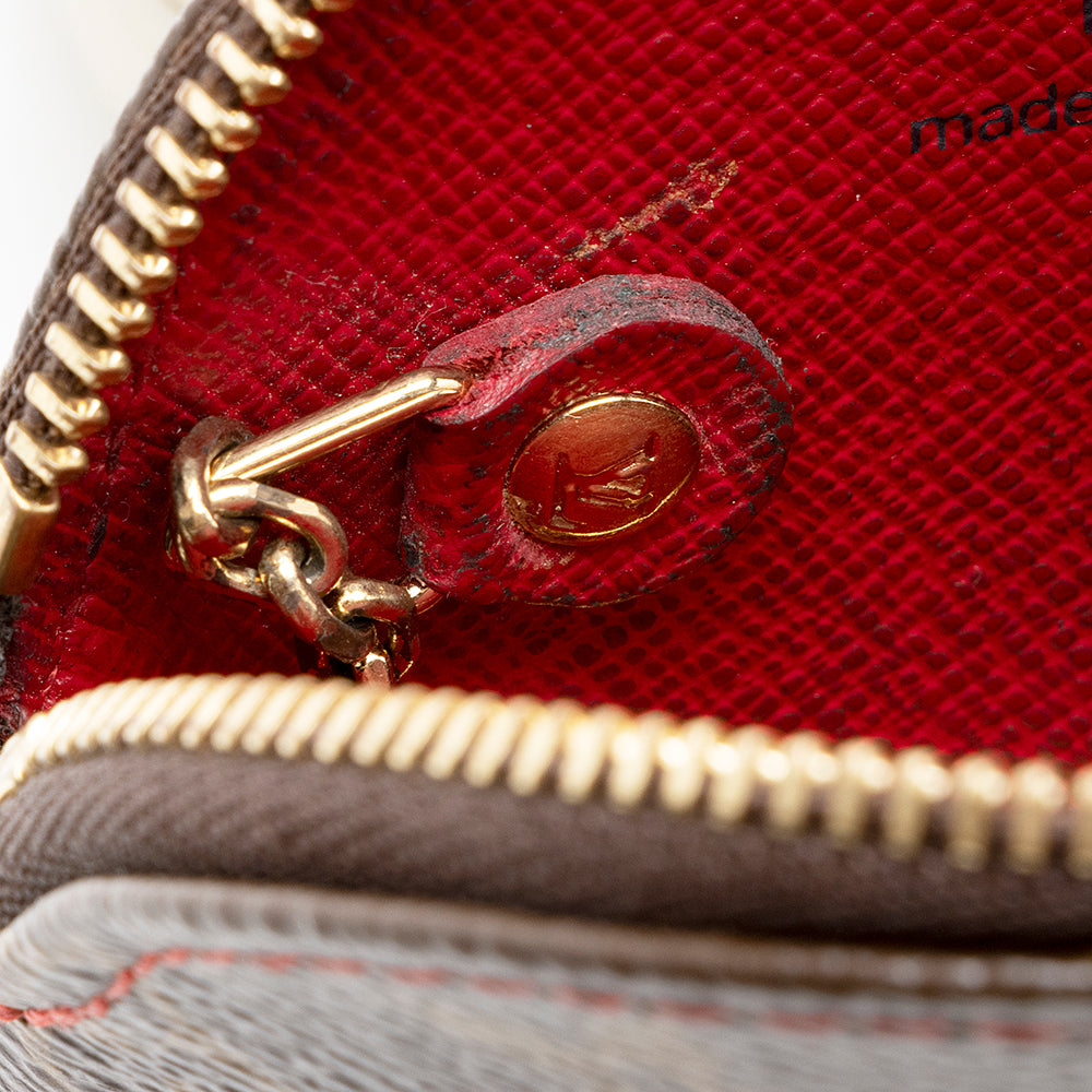 Louis Vuitton Limited Edition Monogram Cerises Round Coin Pouch (SHF-22151)