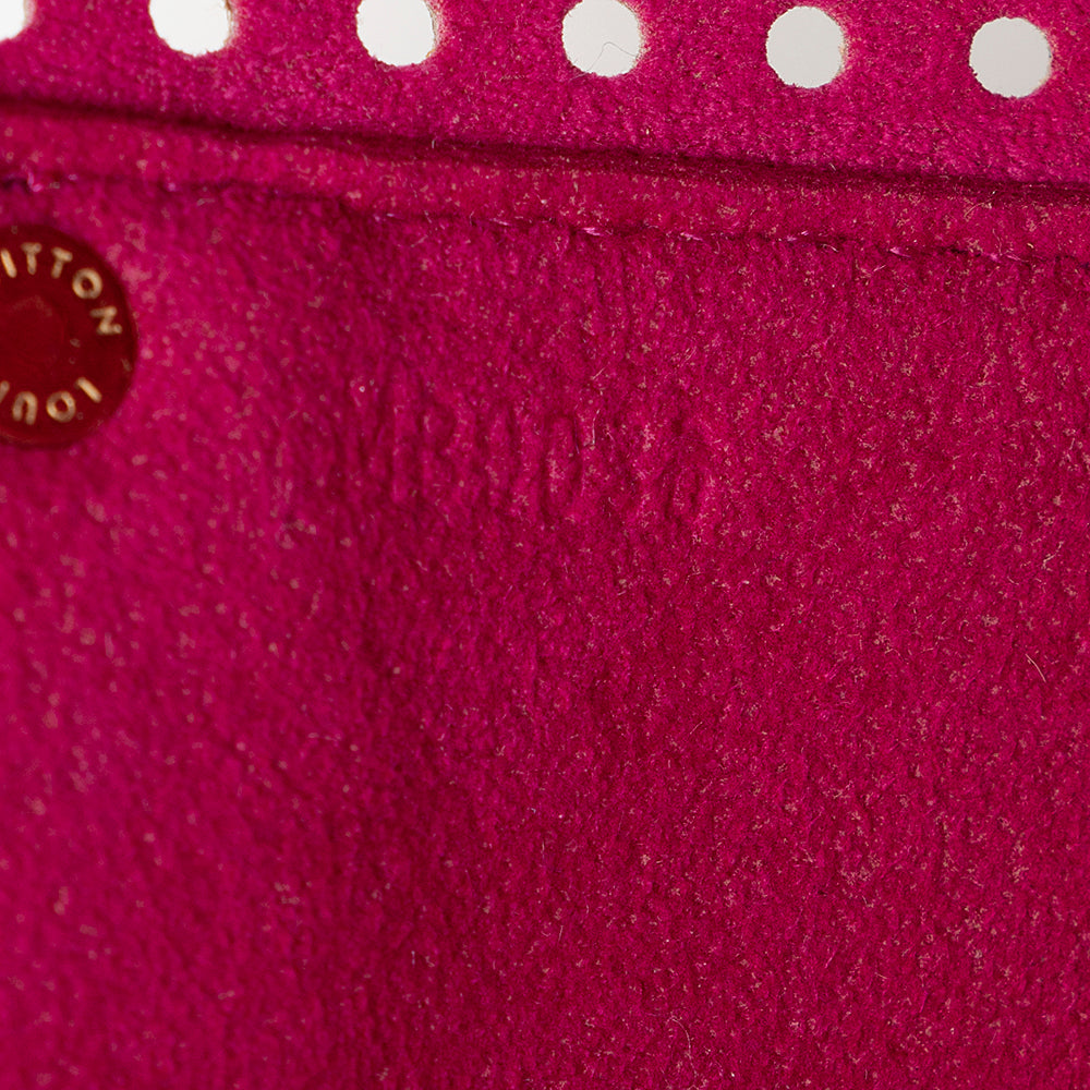 Louis Vuitton Limited Edition Monogram Canvas Perforated Speedy 30 Satchel (SHF-20760)