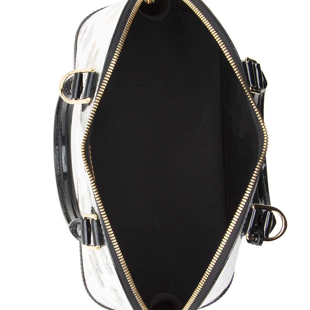 Louis Vuitton Limited Edition Monogram Vernis Stickers Alma PM Satchel (SHF-18637)