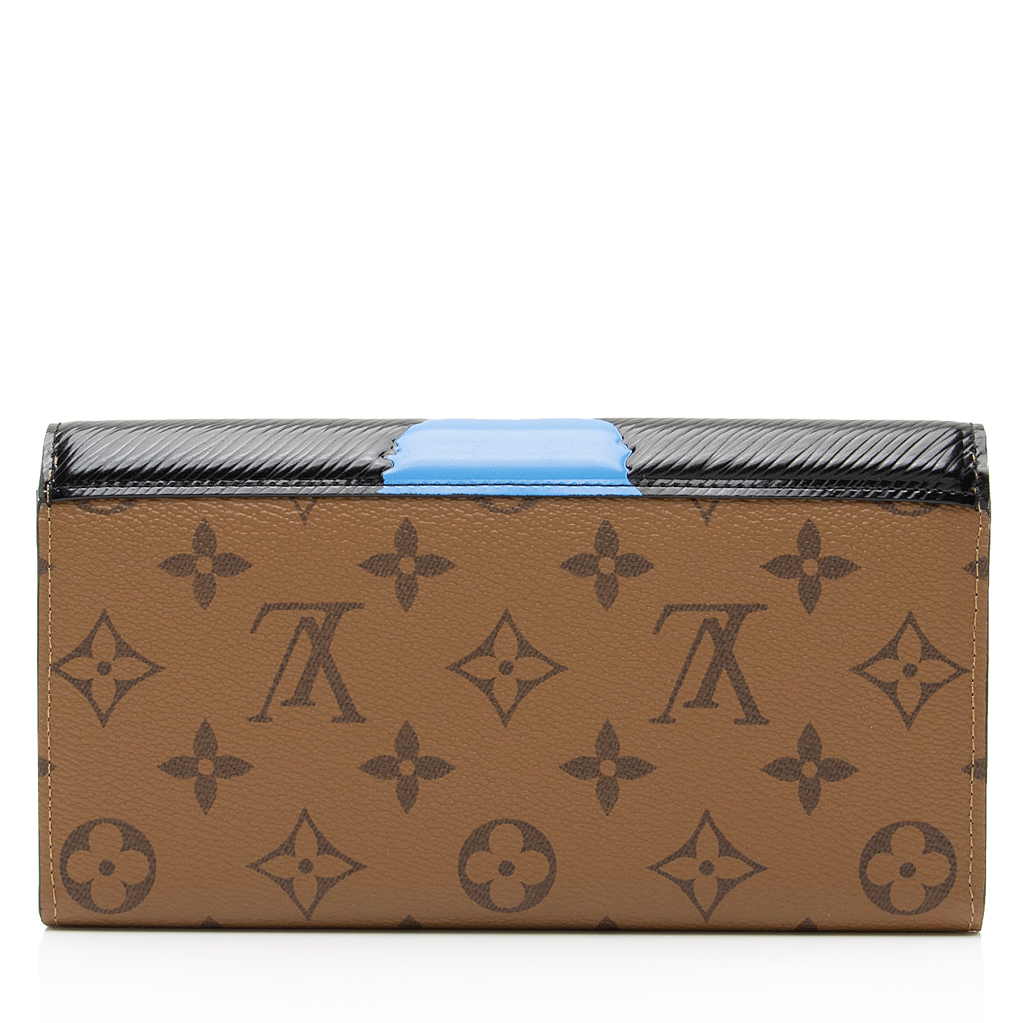 Louis Vuitton Limited Edition Reverse Monogram Kabuki Sarah Wallet (SHF-23935)