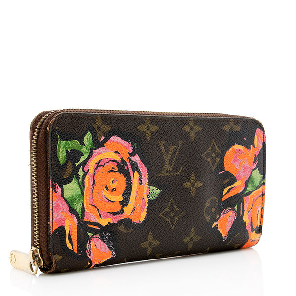 Louis Vuitton Limited Edition Monogram Roses Zippy Wallet (SHF-15275) –  LuxeDH