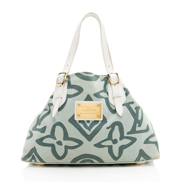 Louis Vuitton Limited Edition Tahitienne Cabas PM Tote - FINAL SALE (SHF-19013)