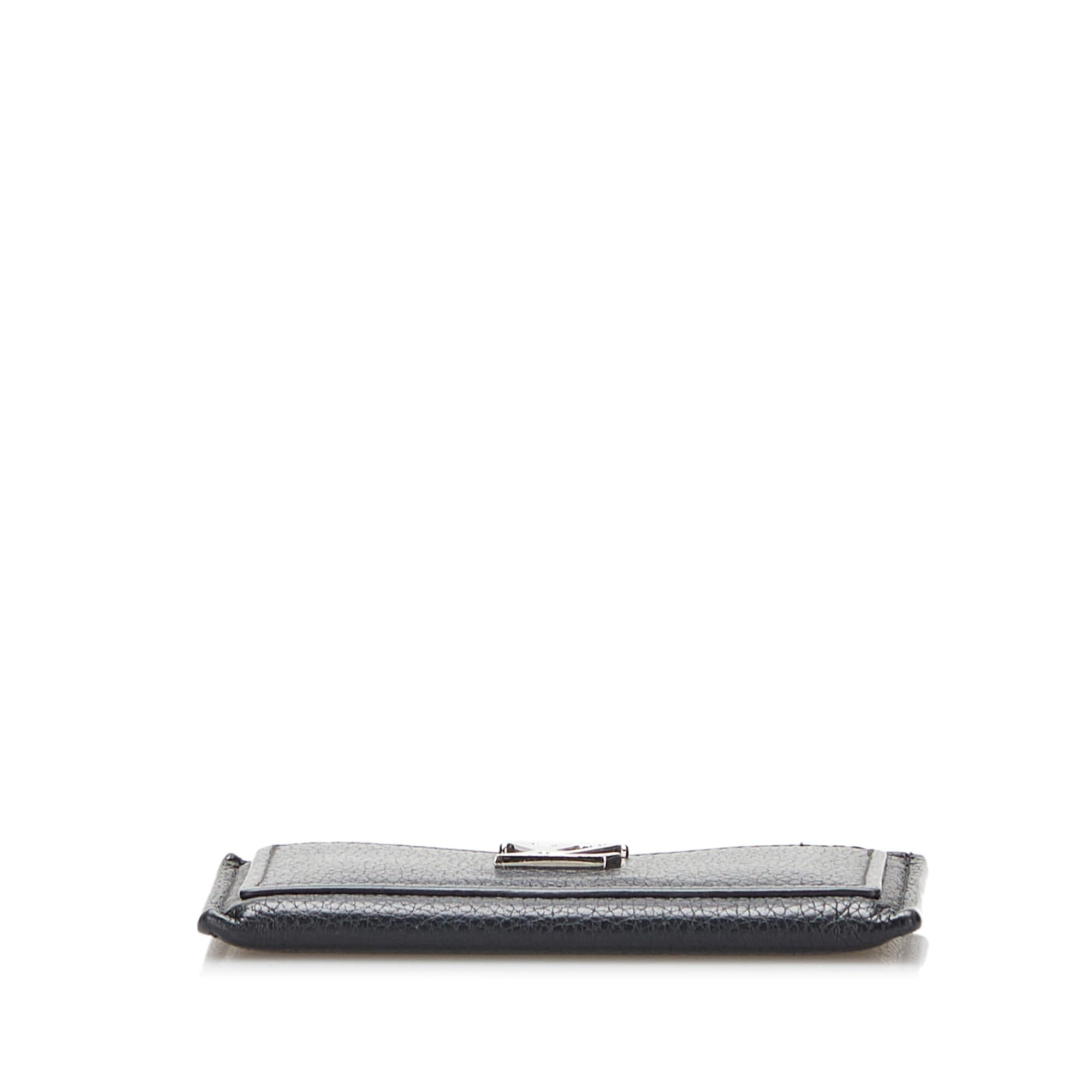 Louis Vuitton LockMe Card Holder (SHG-37552)