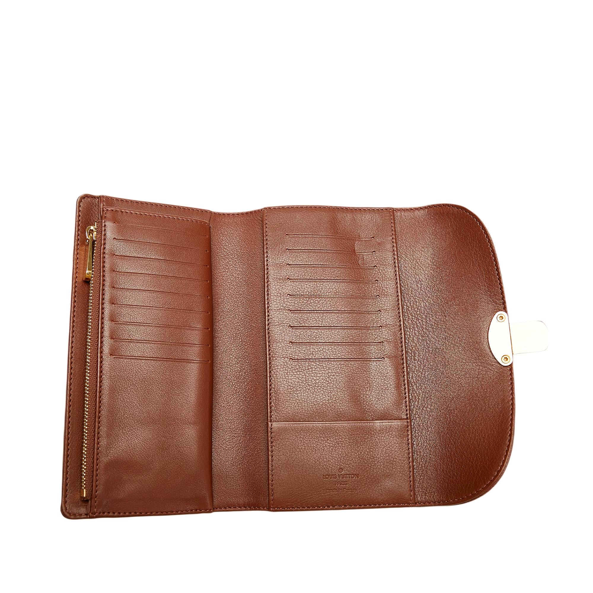 Louis Vuitton Mahina Amelia Wallet (SHG-28273)