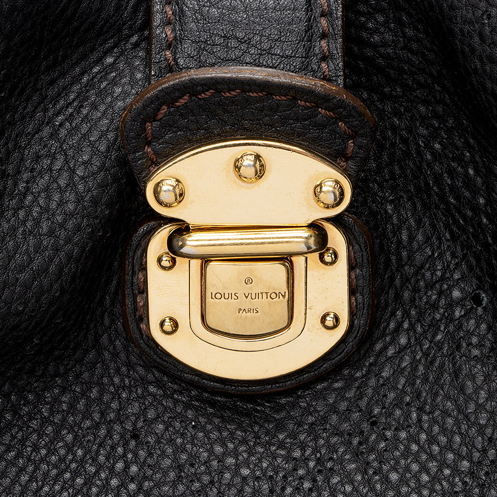 Louis Vuitton Mahina Leather L Hobo (SHF-17664)