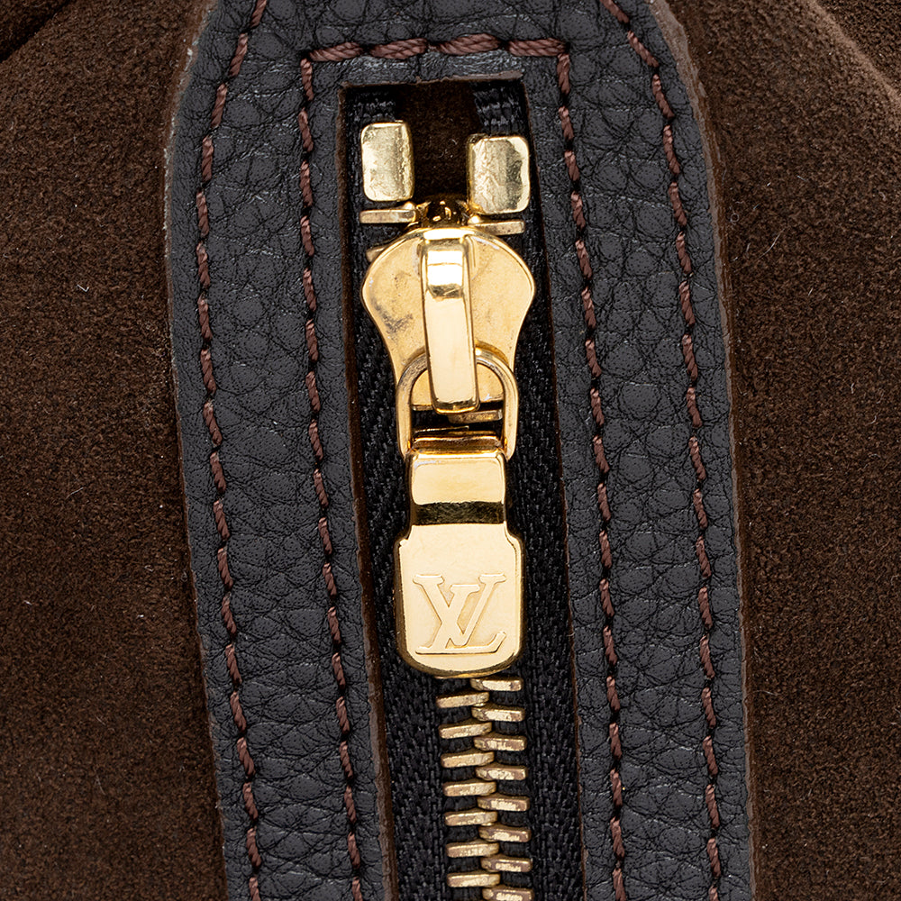 Louis Vuitton Mahina Leather L Hobo (SHF-17664)