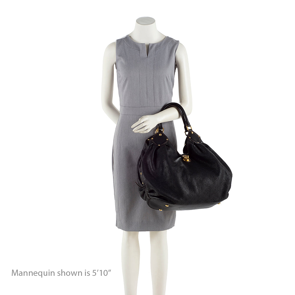Louis Vuitton Mahina Leather L Hobo (SHF-17664)