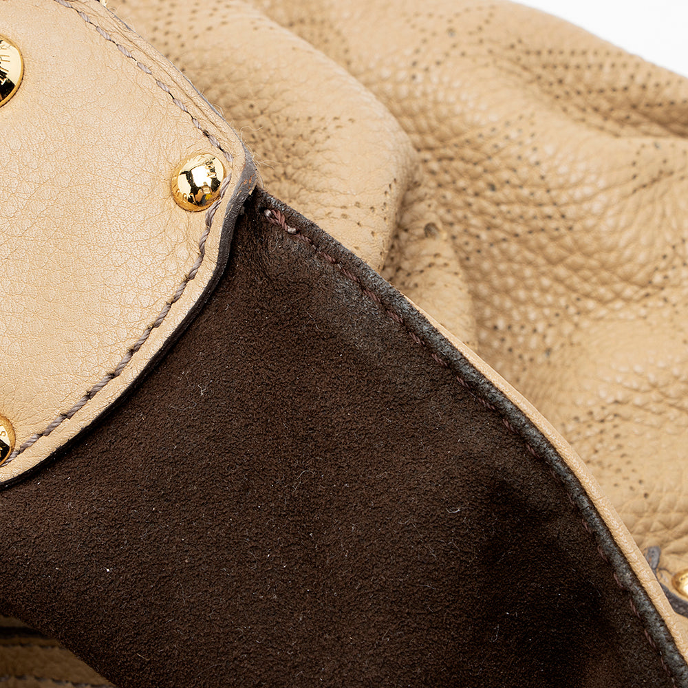 Louis Vuitton Mahina Leather L Hobo (SHF-20688)