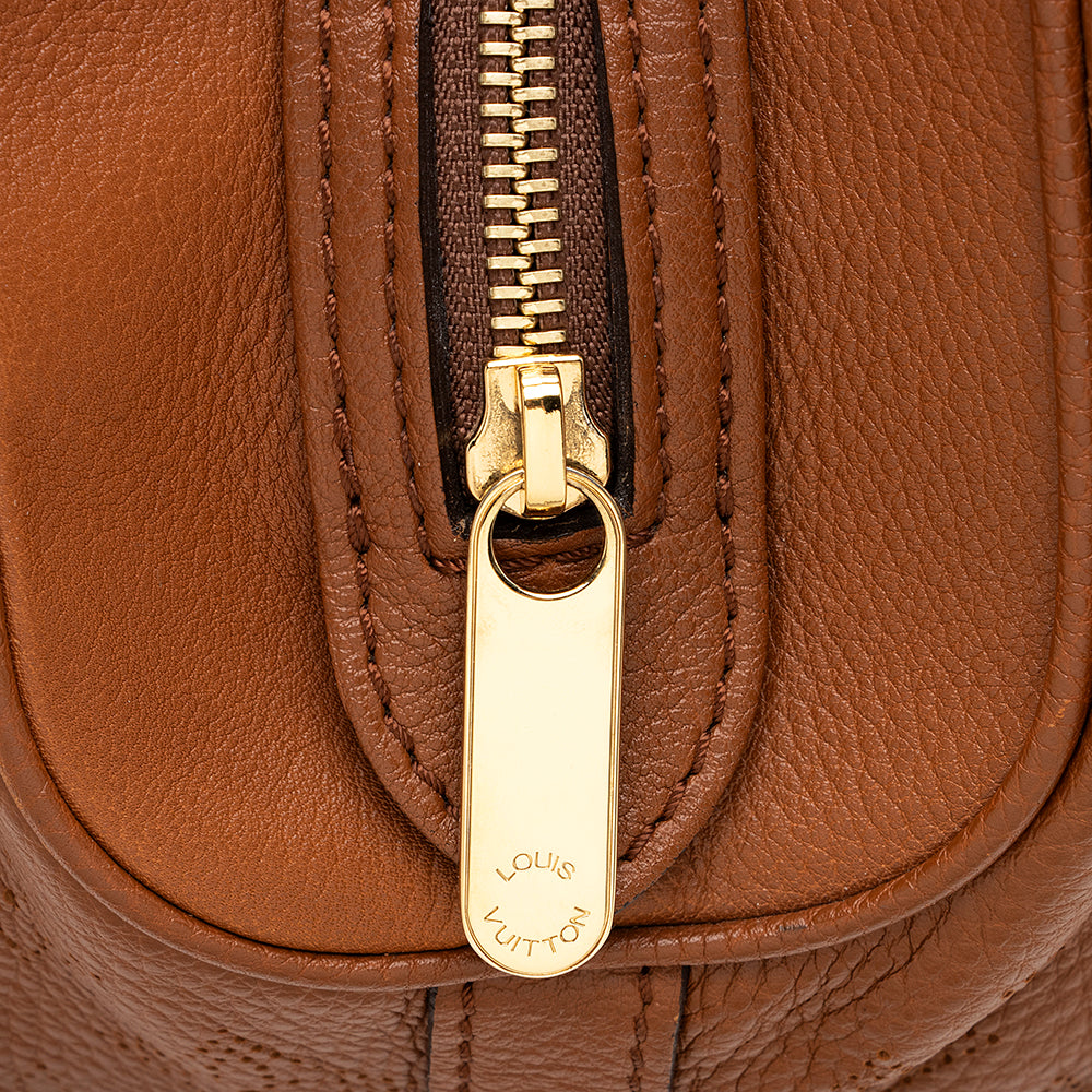 Louis Vuitton Mahina Leather Lunar PM Shoulder Bag (SHF-20919)
