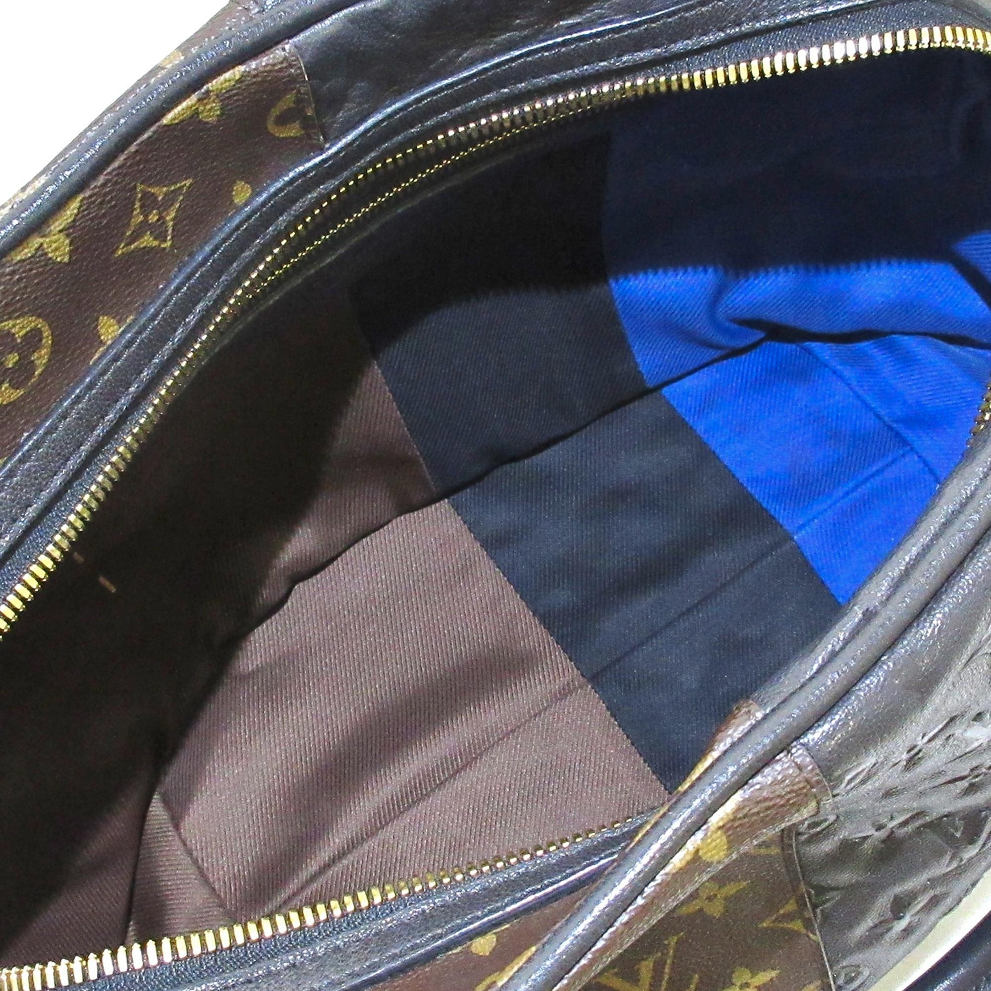 Louis Vuitton Marine Monogram Blocks Tote (SHG-36525)