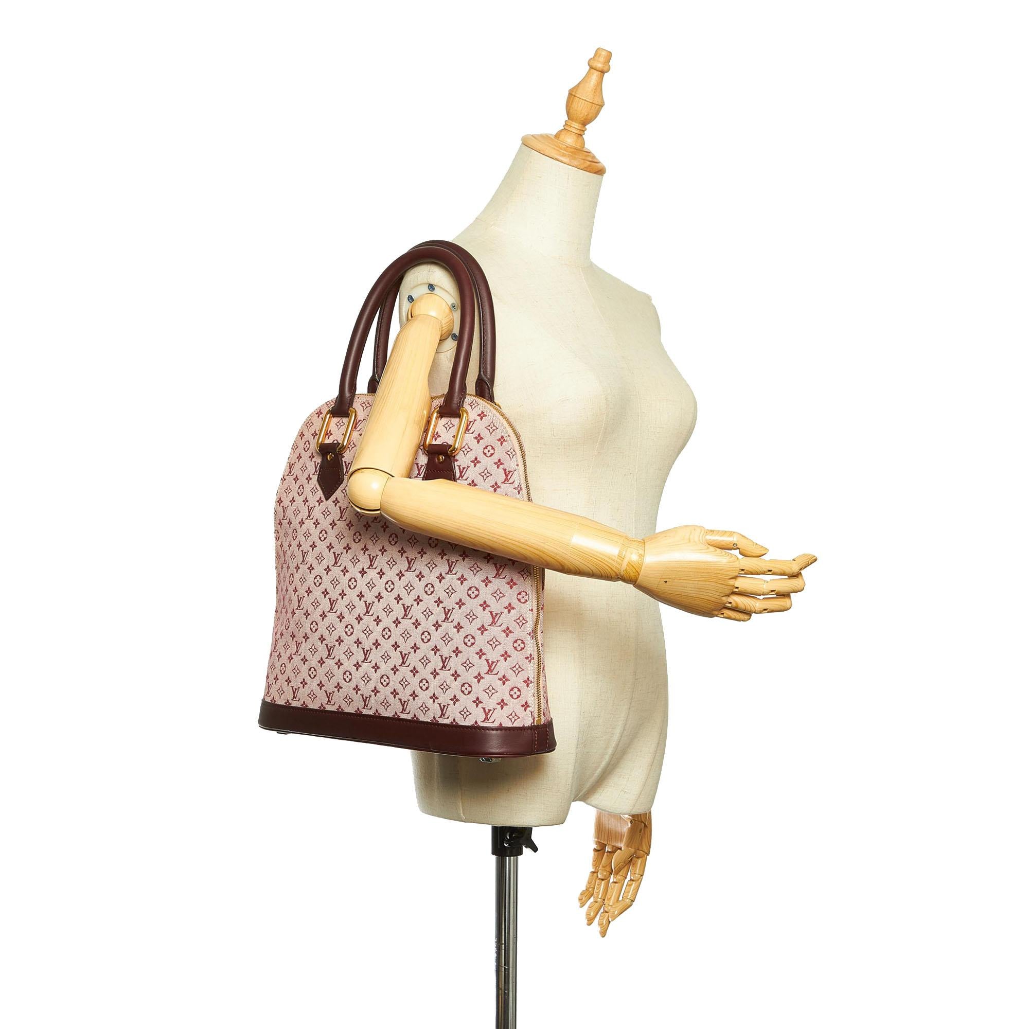 Louis Vuitton Mini Lin Alma Haut (SHG-18191)