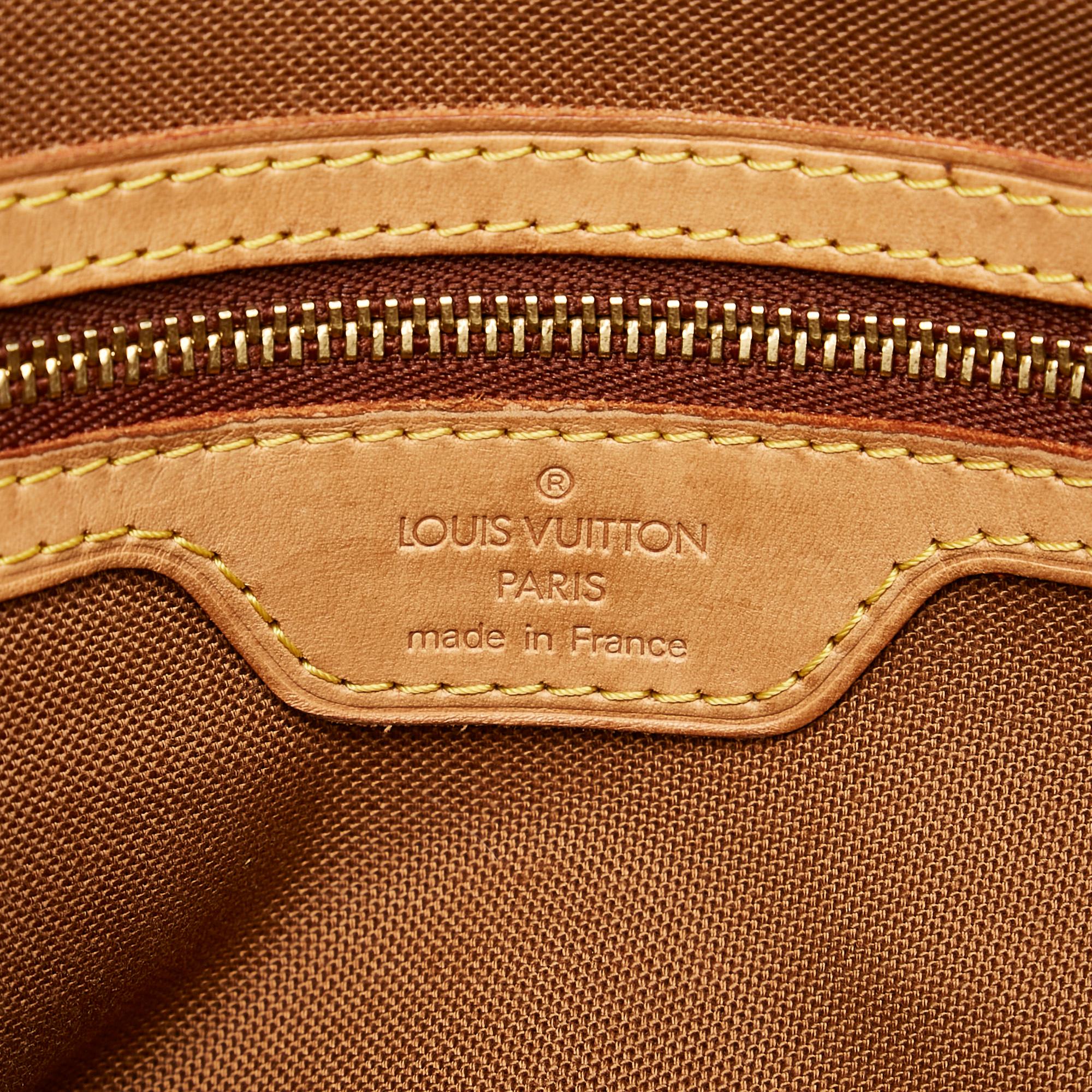 Louis Vuitton Monogram Cabas Mezzo (SHG-25826)