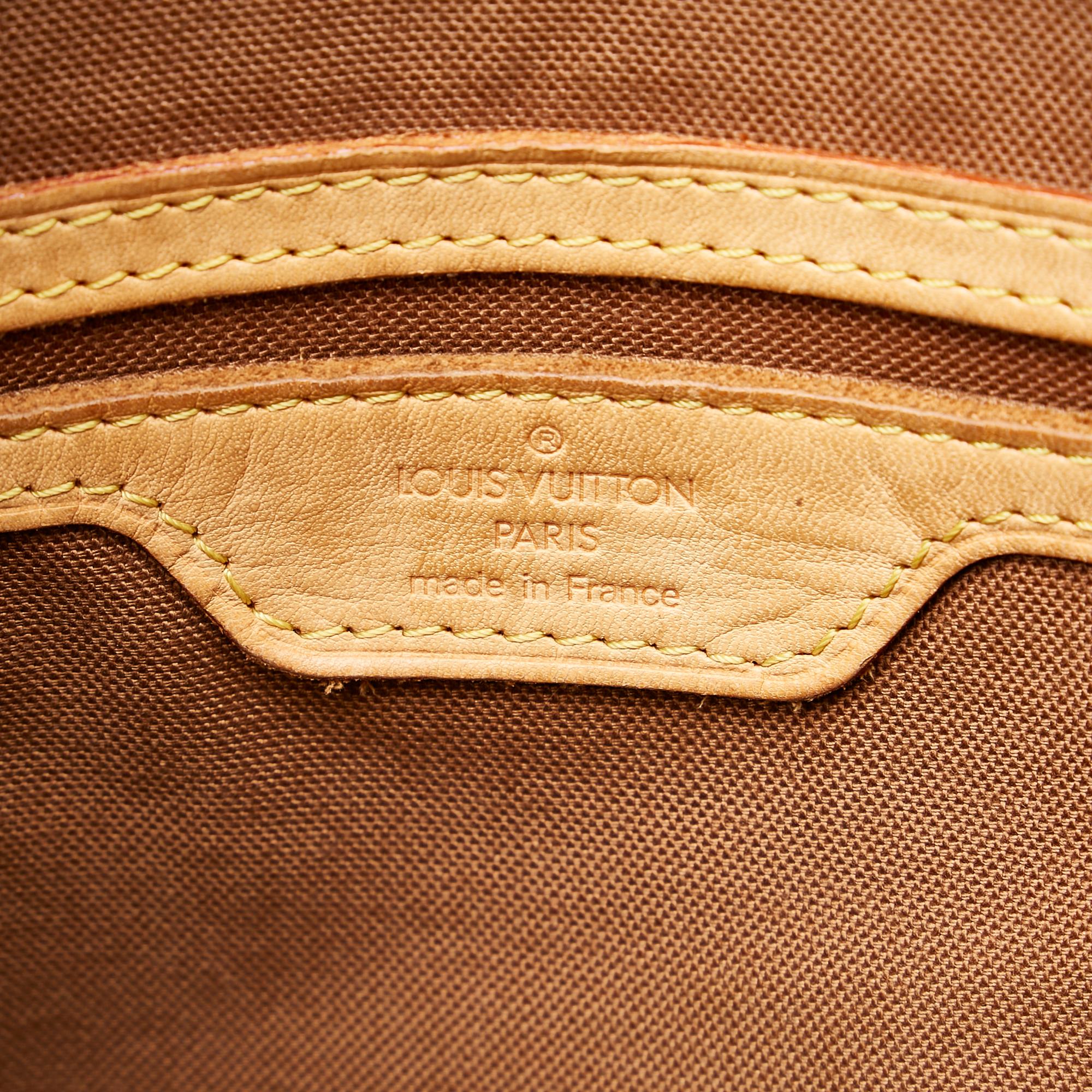 Louis Vuitton Monogram Cabas Mezzo (SHG-33198)