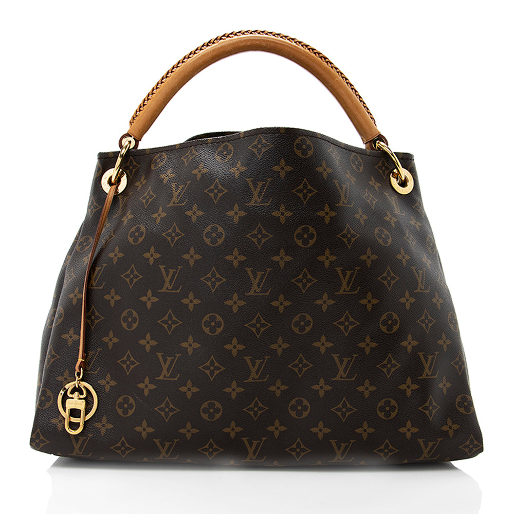 Louis Vuitton Monogram Canvas Artsy MM Shoulder Bag (SHF-17991)