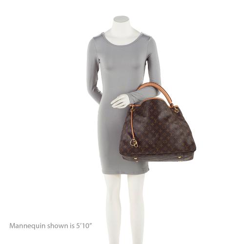 Louis Vuitton Monogram Canvas Artsy MM Shoulder Bag (SHF-20844)
