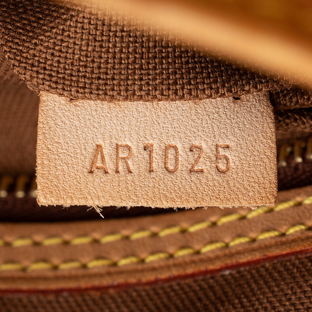 Louis Vuitton Monogram Canvas Batignolles Horizontal Tote (SHF-21274)