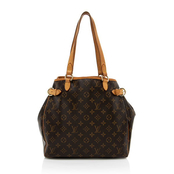 Louis Vuitton Batignolles Horizontal Brown Canvas Tote Bag (Pre-Owned)
