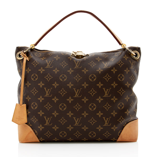 Louis Vuitton Shoulder Bag in Brown Leather