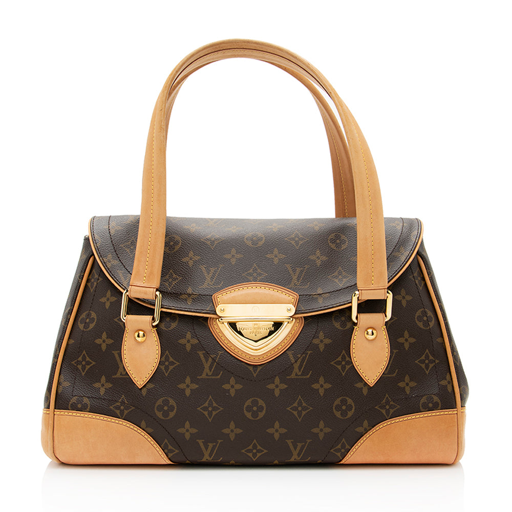 Louis Vuitton Monogram Canvas Beverly GM Shoulder Bag (SHF-19056)