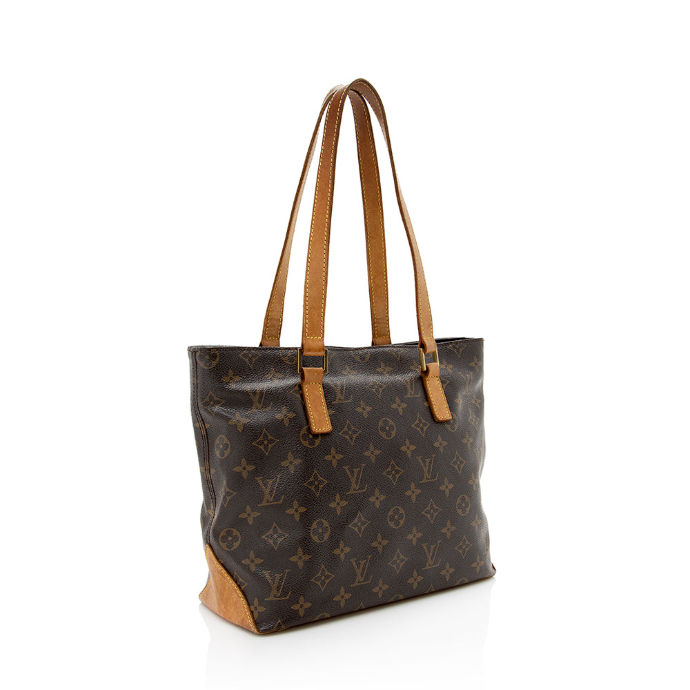 Louis Vuitton Monogram Canvas Cabas Piano Tote (SHF-17138)