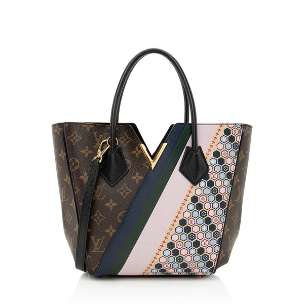 Louis Vuitton Kimono Monogram Calfskin Tote Bag Brown