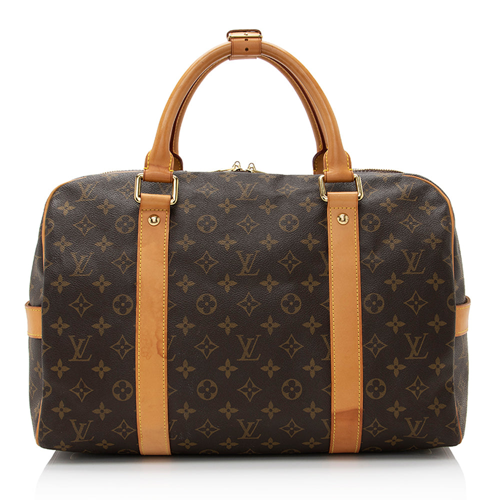 Louis Vuitton Monogram Canvas Carryall Weekender (SHF-22095)