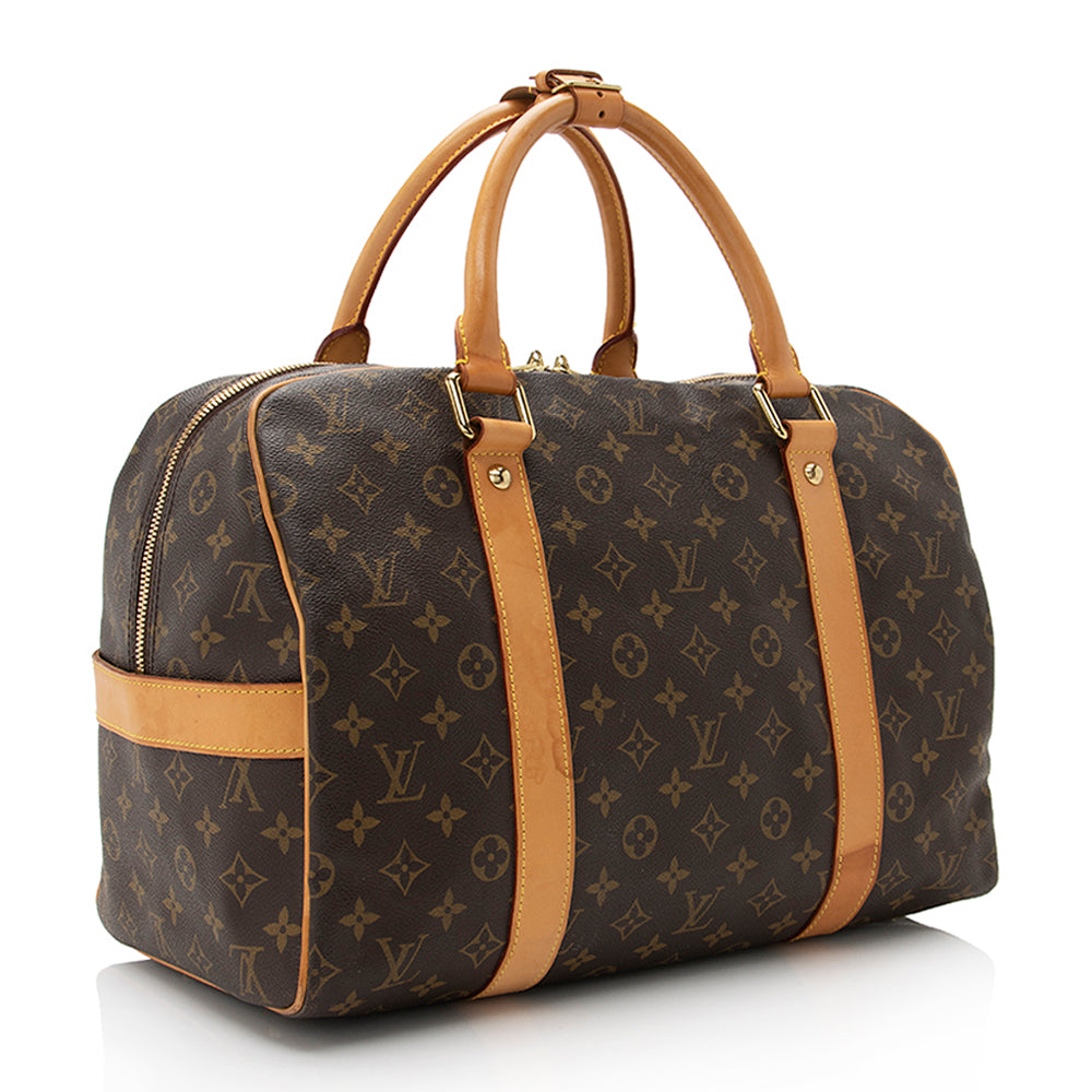 Louis Vuitton Monogram Canvas Carryall Weekender (SHF-22095)
