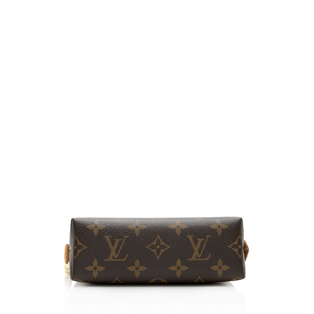 Louis Vuitton Monogram Canvas Cosmetic Pouch (SHF-20521)